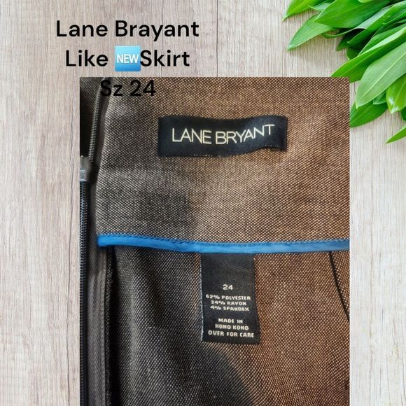 Lane Bryant Sz 24 brown mini skirt ♥️ - Picture 4 of 5